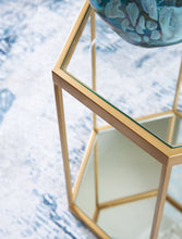 Load image into Gallery viewer, Veerwick - Accent Cocktail Table - Gold Finish