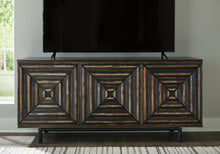Load image into Gallery viewer, Fair Ridge - Accent Cabinet - Distressed Black
