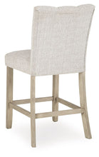 Load image into Gallery viewer, Larawyn - Upholstered Barstool (Set of 2) - Bisque