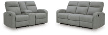 Load image into Gallery viewer, Gauntlet - 2 Pc. - Reclining Sofa And Loveseat - Sterling