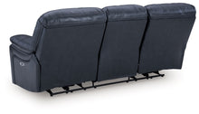 Load image into Gallery viewer, Leesworth - 3 Pc. - Power Reclining Sofa, Power Reclining Loveseat, Power Rocker Recliner - Ocean