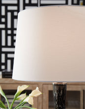 Load image into Gallery viewer, Tenslow - Glass Table Lamp - Antique Black