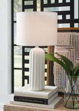 Load image into Gallery viewer, Clarkland - Ceramic Table Lamp (Set of 2) - White