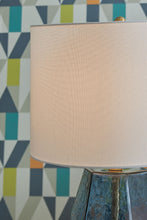 Load image into Gallery viewer, Tallow - Glass Table Lamp - Blue