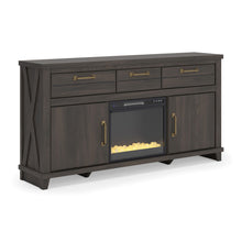 Load image into Gallery viewer, Brazen Valley - TV Stand With Fireplace Option