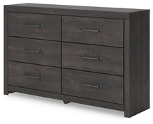 Load image into Gallery viewer, Hollivern - Six Drawer Dresser - Dark Gray