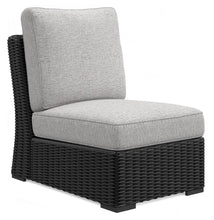 Load image into Gallery viewer, Beachcroft - 5-Piece Outdoor Sectional - Black / Light Gray