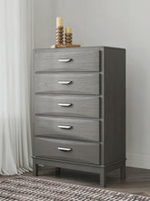 Load image into Gallery viewer, Mazing - Five Drawer Chest - Gray