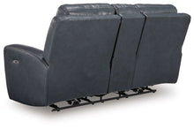 Load image into Gallery viewer, Bexhurst - Power Reclining Loveseat With Console / Adjustable Headrest