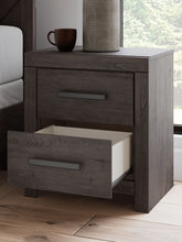 Load image into Gallery viewer, Prendonea - Two Drawer Night Stand - Charcoal