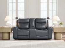 Load image into Gallery viewer, Bexhurst - Power Reclining Loveseat With Console / Adjustable Headrest