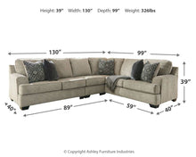 Load image into Gallery viewer, Bovarian - 3 Piece Sectional