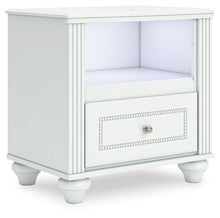 Load image into Gallery viewer, Kozlani - One Drawer Night Stand - White