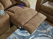 Load image into Gallery viewer, Wolfridge - Power Reclining Loveseat With Console /Adj Hdrst - Brindle