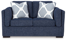 Load image into Gallery viewer, Evansley - Loveseat - Navy