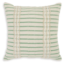 Load image into Gallery viewer, Rowton - Pillow (Set of 4) - White / Green
