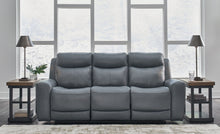 Load image into Gallery viewer, Mindanao - 2 Pc. - Power Reclining Sofa, Power Reclining Loveseat with Console - Steel