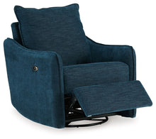 Load image into Gallery viewer, Mcburg - Swivel Power Recliner - Navy