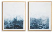 Load image into Gallery viewer, Holport - Wall Art Set (Set of 2) - Blue / White
