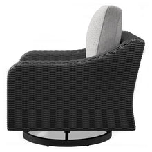 Load image into Gallery viewer, Beachcroft - Swivel Lounge Chair - Black / Light Gray
