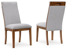 Load image into Gallery viewer, Lyncott - Dining Upholstered Side Chair (Set of 2) - Beige / Brown