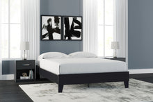 Load image into Gallery viewer, Finch - Queen Platform Bed - Black