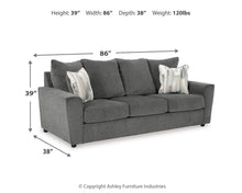 Load image into Gallery viewer, Stairatt - Sofa - Gravel
