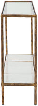 Load image into Gallery viewer, Ryandale - Console Sofa Table - Antique Brass Finish