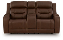 Load image into Gallery viewer, Knightington - Power Reclining Loveseat With Audio Seating