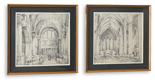 Load image into Gallery viewer, Downyard - Wall Art Set (Set of 2) - Black / Beige