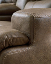 Load image into Gallery viewer, Beckley Place - 2 Seat Power Reclining Sofa With Adjustable Headrest - Earth