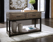 Load image into Gallery viewer, Johurst - Sofa Table - Grayish Brown