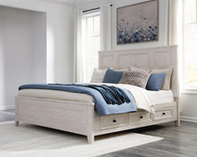 Load image into Gallery viewer, Darbonton - King Panel Storage Bed - Dove White