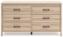 Load image into Gallery viewer, Battelle - Six Drawer Dresser - Tan