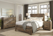 Load image into Gallery viewer, Trinell - Six Drawer Dresser - 61.34" x 15.98" x 42.99" - Brown Dark