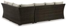 Load image into Gallery viewer, Brook Ranch - Sofa Sectional, Bench With Cushion (Set of 3) - Brown