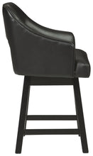 Load image into Gallery viewer, Tallenger - Upholstered Swivel Barstool (Set of 2)