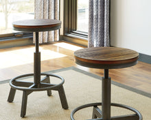 Load image into Gallery viewer, Torjin - Swivel Stool (Set of 2) - Dark Brown