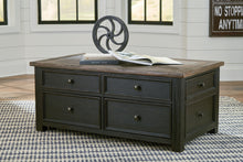 Load image into Gallery viewer, Tyler Creek - Lift Top Cocktail Table - Grayish Brown / Black