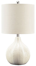 Load image into Gallery viewer, Rainermen - Ceramic Table Lamp - Off White
