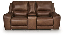 Load image into Gallery viewer, DeepWakes - Power Reclining Loveseat / Console / Adjustable Headrest