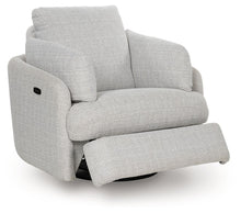 Load image into Gallery viewer, Alainmont Next-Gen Nuvella - Swivel Power Recliner - Stone