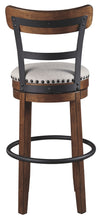 Load image into Gallery viewer, Valebeck - Tall Upholstered Swivel Barstool