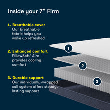 Load image into Gallery viewer, Perfect Day - 7" Serta Firm Mattress in a Box