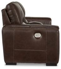 Load image into Gallery viewer, Alessandro - PWR REC Loveseat/Con/Adj HDRST - Walnut