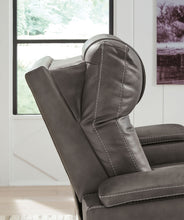 Load image into Gallery viewer, Feazada - Power Recliner With Adj Headrest - Shadow