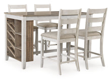 Load image into Gallery viewer, Skempton - Rectangular Counter Table With Storage - White