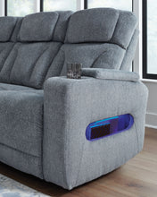 Load image into Gallery viewer, Studio Cave - Power Reclining Sofa - Steel