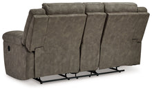 Load image into Gallery viewer, Laresview - Dbl Reclining Loveseat with Console - Fossil