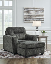 Load image into Gallery viewer, Lonoke - 2 Pc. - Chair And A Half, Ottoman - Gunmetal